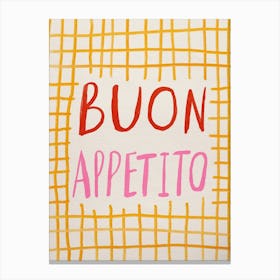 Buon Appetito 2 Canvas Print