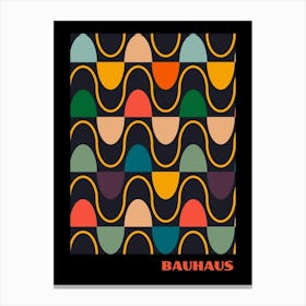 Bauhaus Orange Exhibition 15 Canvas Print