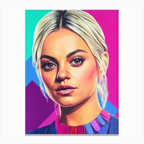 Mila Kunis Pop Movies Art Movies Canvas Print