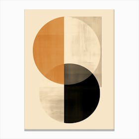 Abstract Harmonies; Bauhaus Melodies Canvas Print