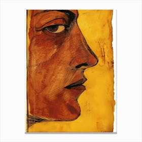 Face Of A Woman 115 Canvas Print