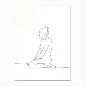 Yoga Pose 21 Canvas Print