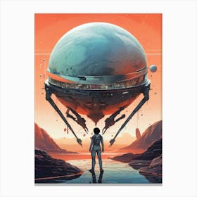 Alien Planet 1 Canvas Print