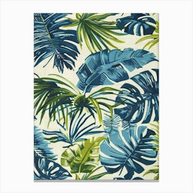 Tropical Leaves 200 Canvas Print