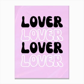 Lover Lover Canvas Print