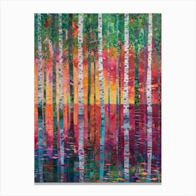 Birch Forest 2 Canvas Print