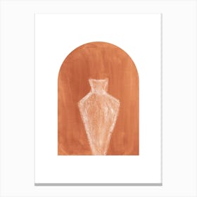 Terracotta Vase Canvas Print