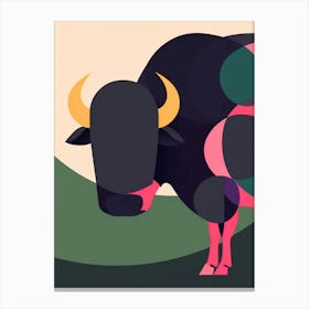 Bull Illustration 2 Lienzo