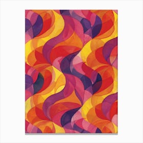 Abstract Swirls 9 Canvas Print