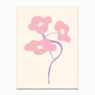 Pink Bouquet Canvas Print