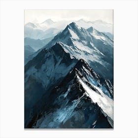 Mountain Range 54 Canvas Print