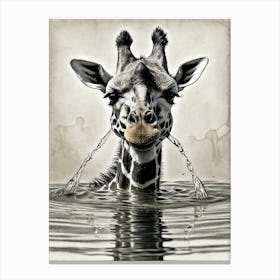 Giraffe 21 Canvas Print