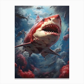 Sharks Canvas Print