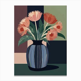 Flowers In A Vase 30 Canvas Print