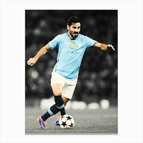 Ilkay Gundogan Of Manchester City 1 Canvas Print