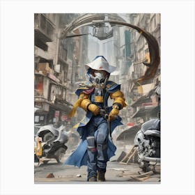 Cyborg Canvas Print