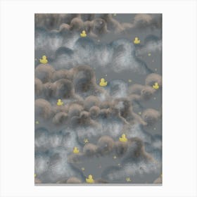 Ducks In The Sky Canvas Print