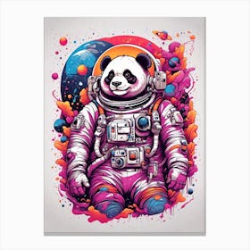 PANDA ASTRONAUT Canvas Print