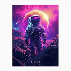 Lost In Space 1 Canvas Print