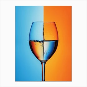 Glass Of Water Canvas Print