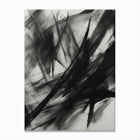 Gestural abstraction Canvas Print