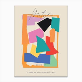 Modernist Cut Outs Abstracts Canvas Print