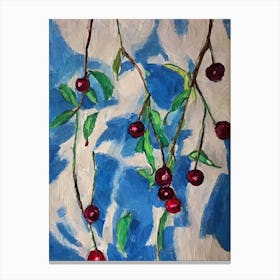 Sour Cherry 2 Classic Fruit Canvas Print