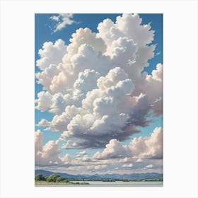 Clouds In The Sky no1 Canvas Print