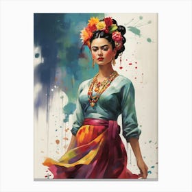 Frida Kahlo 8 Canvas Print