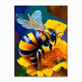 Sting Bee 1 Painting Canvas Print