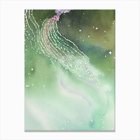 Siphonophore Storybook Watercolour Canvas Print