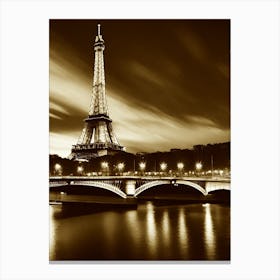 Eiffel Tower In Paris 7 Canvas Print