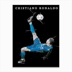 Cristiano Ronaldo Real Madrid 11 Canvas Print