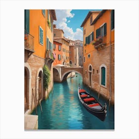 Venice Canal 13 Canvas Print