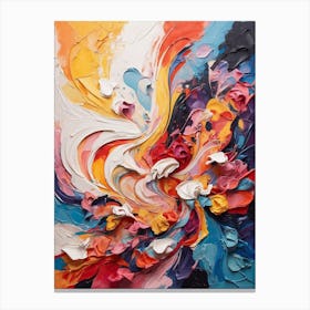 Abstract Abstract Painting Canvas Print