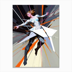 Sci-Fi Girl Canvas Print