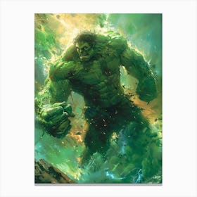 Hulk 18 Canvas Print