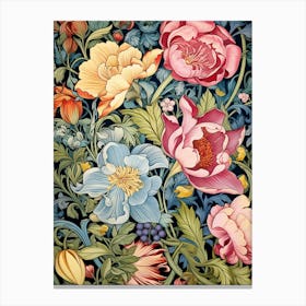 William Morris Flowers 6 Canvas Print