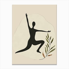 Yoga Pose 2 Canvas Print