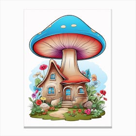 Fairy House 3 Canvas Print