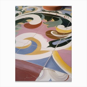 Tile Floor Canvas Print