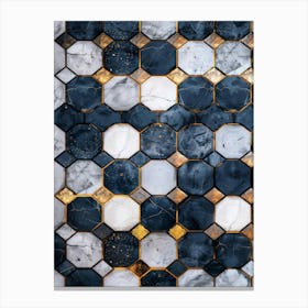 Marble Mosaic Background Canvas Print