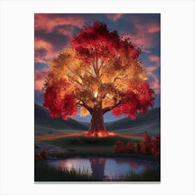 Autumn Tree 8 Canvas Print