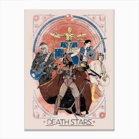 Death Stars Canvas Print