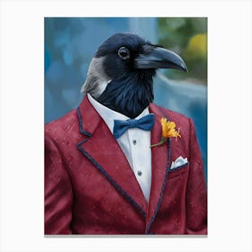 Crow 1 Canvas Print