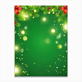 Christmas Background 1 Canvas Print