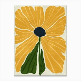 Yellow Daisy Canvas Print