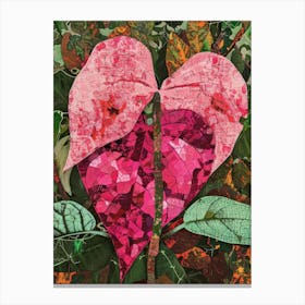 Heart Of Pink Canvas Print