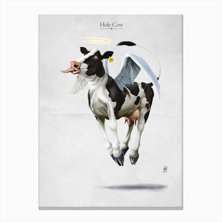 Holy Cow Canvas Print