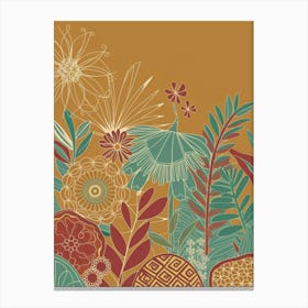 Floral Pattern Canvas Print